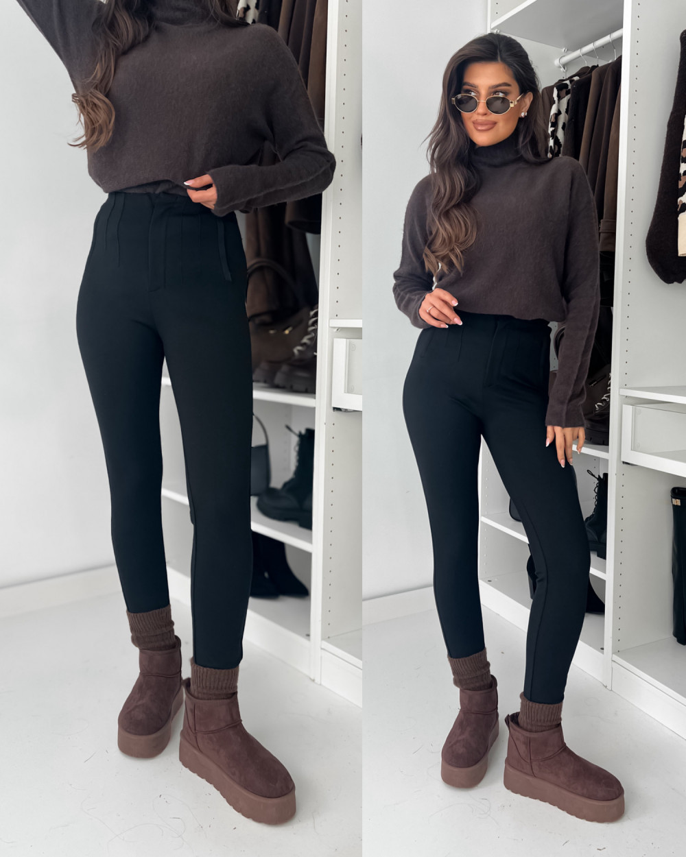 SPODNIE KINDER BLACK