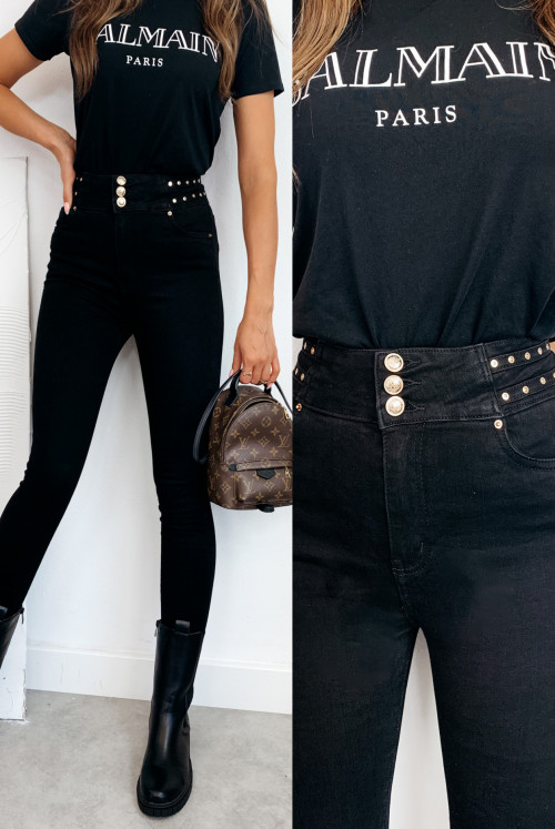 SPODNIE TERME - black