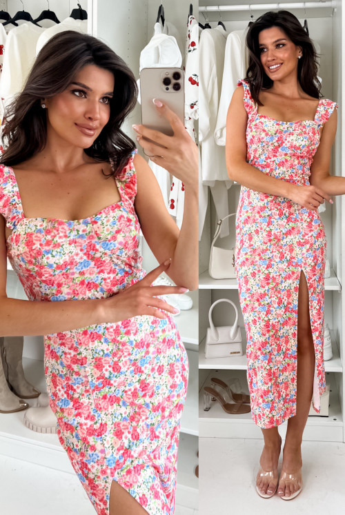 SUKIENKA KIMBERLY - daisy mini flower