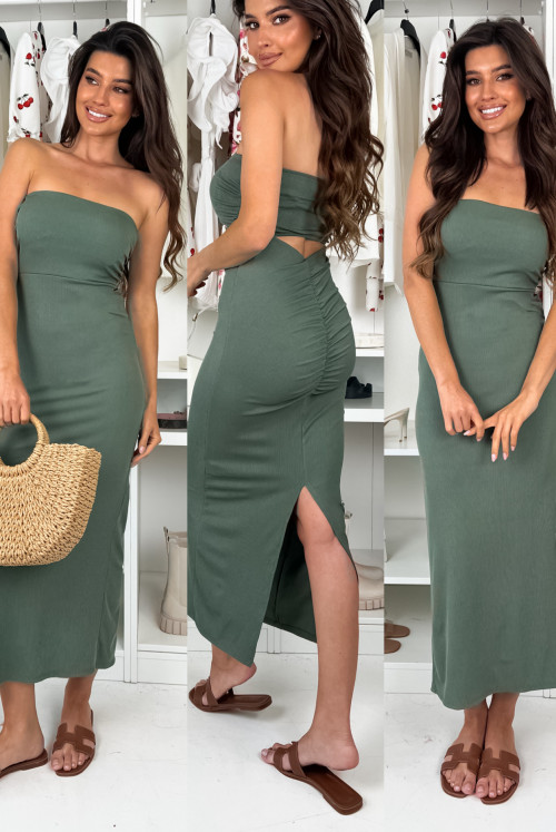 SUKIENKA PATRISHA - khaki