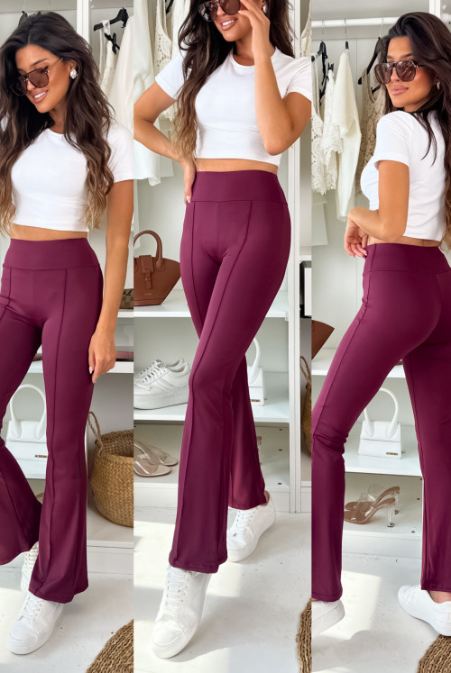 LEGGINSY DASH - bordo