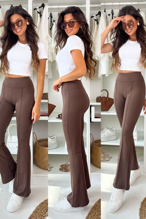 LEGGINSY DASH - chocolate