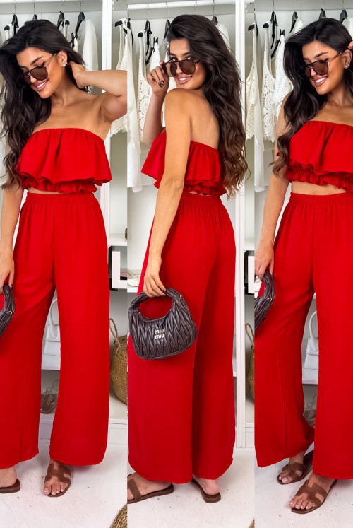 KOMPLET SAMANTA - red