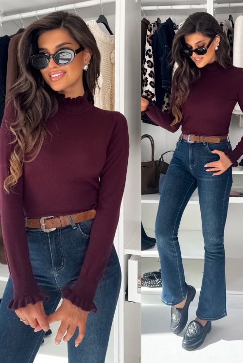 SWETEREK RIMMI - bordo