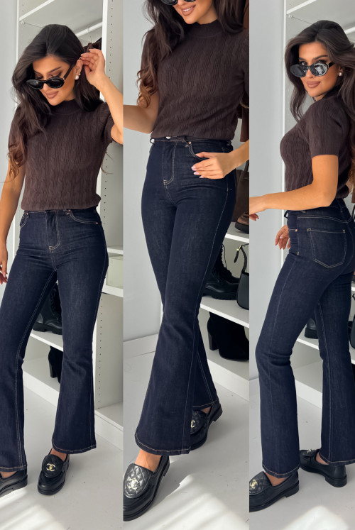 JEANSY LAULY HIGHT WAIST - DENIM BLUE