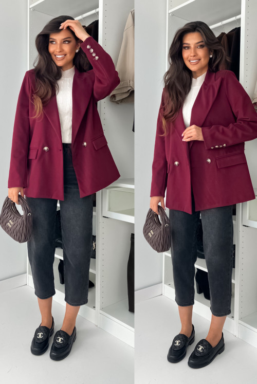 MARYNARKA ESTER -bordo