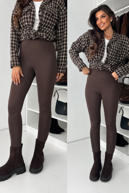 LEGGINSY PUSH UP CHOCO