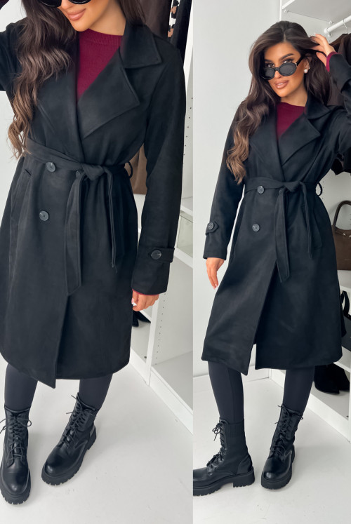 PŁASZCZ NOVEMBER -BLACK
