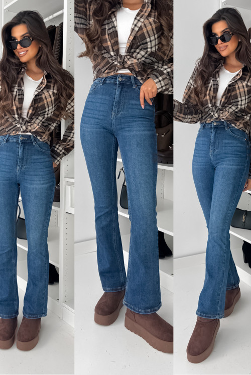JEANSY LAULY HIGHT WAIST BLUE DENIM