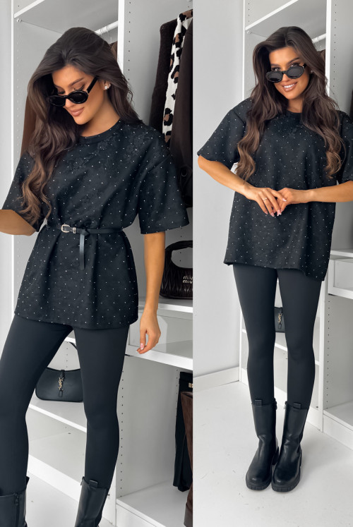 BLUZECZKA IVVY SHINE BLACK