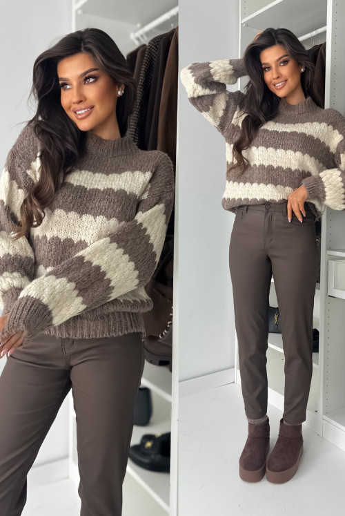 SWETEREK MOUTAN BEIGE FANGO