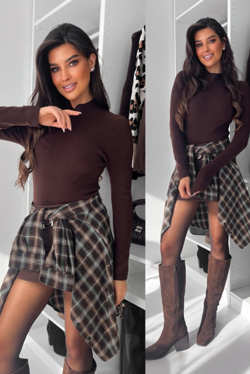 PÓŁGOLF CLASSY Z LAMĄ - CHOCO